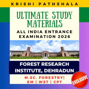FRI ENTRANCE ULTIMATE STUDY MATERIALS