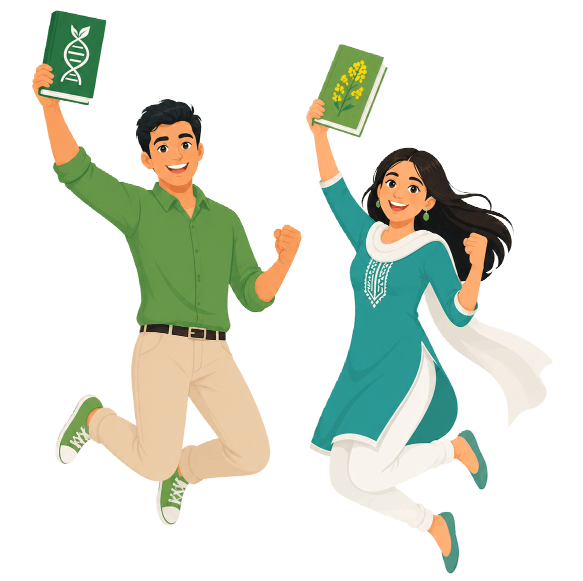 Krishi Pathshala JRF Students preparing for ICAR exam